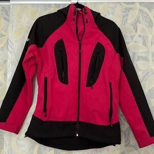 Norwear waterproof‎ pink and black jacket size xs